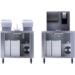 DXPL050114457A Mobile Hand Washing Station - Stainless Steel