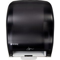 T8300TBK Classic Hybrid Electronic Roll Towel Dispenser, Black Pearl  - Black