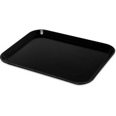 1410FG004 Glasteel™ Solid Rectangular Tray 13.75" x 10.6" - Black