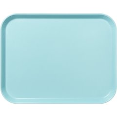 1814FG013 Glasteel™ Fiberglass Tray 18" x 14" - Ice Blue