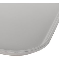 1612FG002 Glasteel™ Solid Rectangular Tray 16.4" x 12" - Smoke Gray