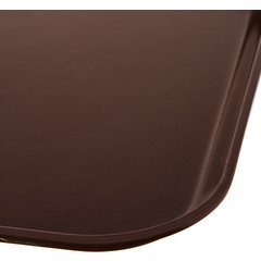 1814FG127 Glasteel™ Fiberglass Tray 18" x 14" - Chocolate