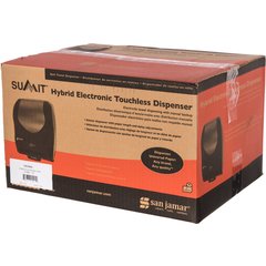 T8370SS Summit™ Hybrid Electronic Roll Towel Dispenser, Stainless Steel  - Silver