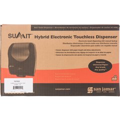 T8370SS Summit™ Hybrid Electronic Roll Towel Dispenser, Stainless Steel  - Silver