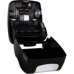 T8370BKSS Summit™ Hybrid Electronic Roll Towel Dispenser, Black/Stainless Steel  - Black