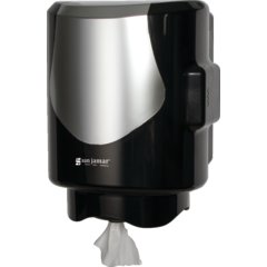 T470BKSS Centerpull Towel Dispenser - Black