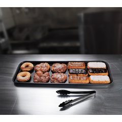 1030FMT309 Fiberglass Market Tray 30" x 10 7/16" x 3/4" - Ebony