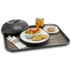 DXCTCADNS1041 Napkin Sleeve 16" x 16" (300/cs) - Woodgrain