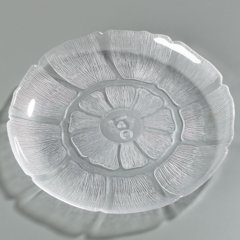 695607 Petal Mist® Plate 9" - Clear