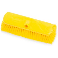 41278EC04 Color Coded Flo-Thru Wall & Equipment Brush 10" - Yellow