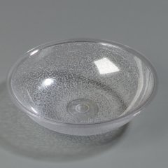 720607 Round Pebbled Bowl 19.2 oz - Clear