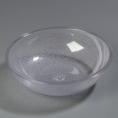 721007 Round Pebbled Bowl 3.1 qt - Clear