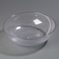 721207 Round Pebbled Bowl 5.5 qt - Clear