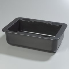 CM104203 Coldmaster® 6" Deep Full-Size Coldpan 20 qt - Black