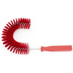 41100EC05 Sparta Color Code Clean-In-Place Hook Brush  - Red