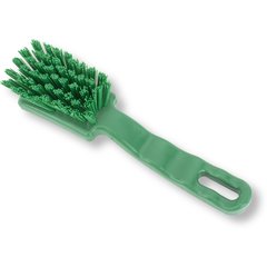 Carlisle Sparta 42024EC09 8 Green Handheld Comfort Grip Scrub Brush