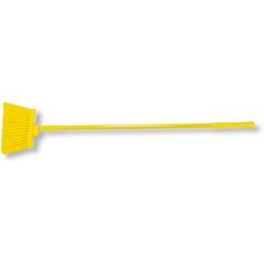 41083EC04 Color Coded Duo-Sweep Unflagged Angle Broom 56" - Yellow