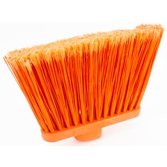 41082EC24 Color Coded Duo-Sweep Flagged Angle Broom 56" - Orange