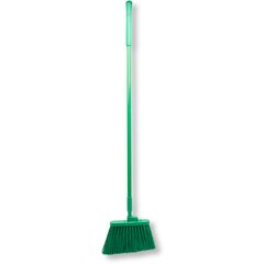41083EC09 Color Coded Duo-Sweep Unflagged Angle Broom 56" - Green