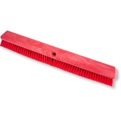 Carlisle Sparta Hi-Lo 40423EC05 10 Red Floor Scrub Brush