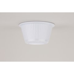 S29202 Melamine Fluted Ramekin 2 oz - White