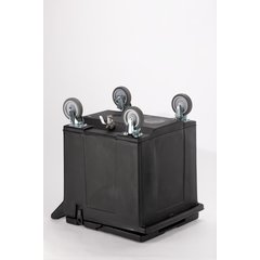 IC225003 Cateraide™ Ice Caddy (2 Rigid Casters, 2 Swivel Casters)  - Black