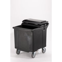 IC225003 Cateraide™ Ice Caddy (2 Rigid Casters, 2 Swivel Casters)  - Black