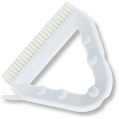 41323EC02 Spart 9" Color Coded Tile and Grout Brush  - White