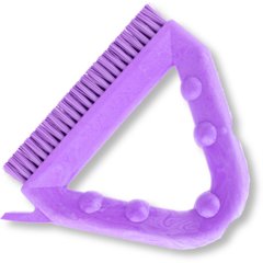 41323EC68 Spart 9" Color Coded Tile and Grout Brush  - Purple