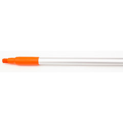 40246EC24 Natural Aluminum Handle with Color-Coded Tip and Hang Up Cap 30" - Orange