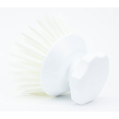 42395EC02 Round Scrub Brush 5in - White