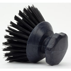 42395EC03 Round Scrub Brush 5in - Black