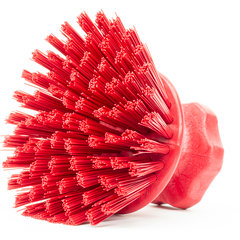 42395EC05 Round Scrub Brush 5in - Red