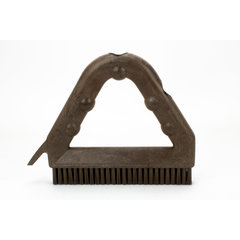 41323EC01 Spart 9" Color Coded Tile and Grout Brush  - Brown