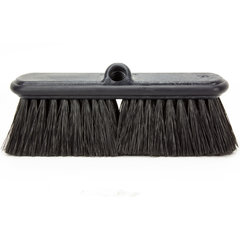 40050EC03 Color Coded Flo-Thru Brush with Protective Bumper 9.5" - Black