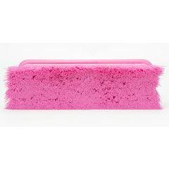 40050EC26 Color Coded Flo-Thru Brush with Protective Bumper 9.5" - Pink