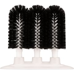 4046103 Sparta® Triple Glass Washer 8" - Black