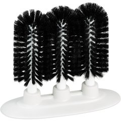 4046103 Sparta® Triple Glass Washer 8" - Black