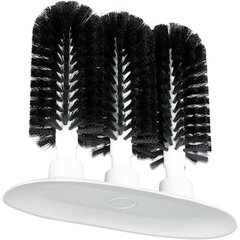 4046103 Sparta® Triple Glass Washer 8" - Black