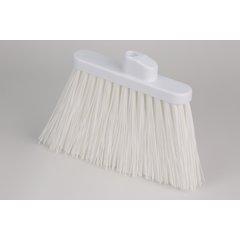 41083EC02 Color Coded Duo-Sweep Unflagged Angle Broom 56" - White