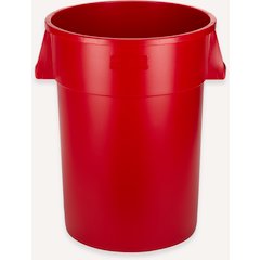 34104405 Bronco™ Round Waste Bin Trash Container 44 Gallon - Red