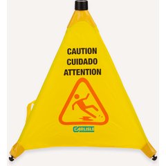 3694204 Pop-Up Caution Cone 20" - Yellow