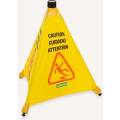 3694204 Pop-Up Caution Cone 20" - Yellow