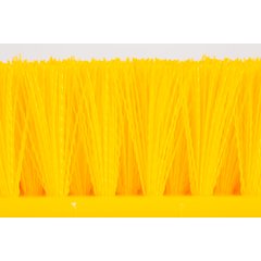 40422EC04 Color Coded Mult-Level Floor Scrub Brush with End Bristles 12" - Yellow