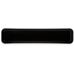 6302FG309 Glasteel™ Fiberglass Market Pan 30" x 6-7/16" x 2" - Ebony