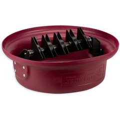 KA4400 KatchAll Magnetic Flatware Retriever Trash Can Lid  - Burgundy