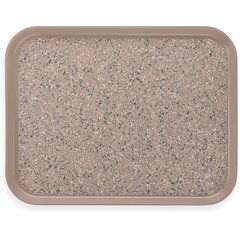 DXSMC1418NSM31 Glasteel™ Marble Non-Skid Tray 14" x 18" (12/cs) - Latte