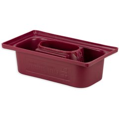 KA1951RD KatchAll Magnetic Flatware Retriever Trash Can Lid  - Burgundy
