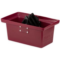 KA1950RD KatchAll Magnetic Flatware Retriever Trash Can Lid  - Burgundy