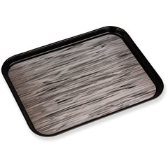DXSMC1418NSQ03 Glasteel™ Quarry Non-Skid Tray 14" x 18" (12/cs) - Black